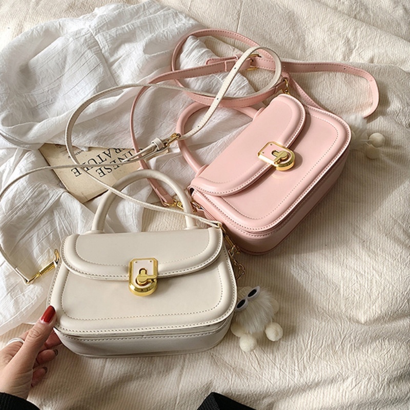 Túi Đeo Chéo Vai Bằng Da PU Với Dây Đeo Có Thể Tháo Rời Cho Nữ