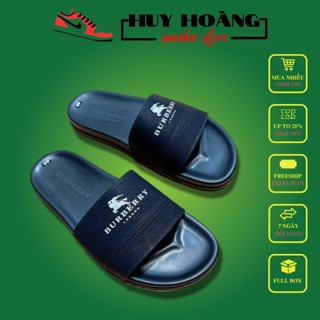 Dép Nam Quai Ngang BBR Full Box - Dép Quai Ngang Nam Đế Cao Su Siêu Cấp Chất Cực Đẹp