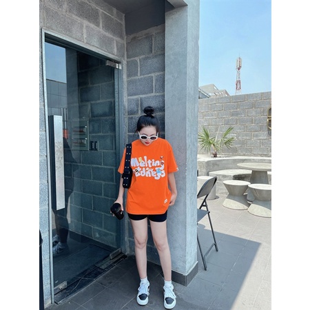 Áo Thun Mel Cloudy Unisex phù hợp nam nữ 40-80kg Cotton 100%