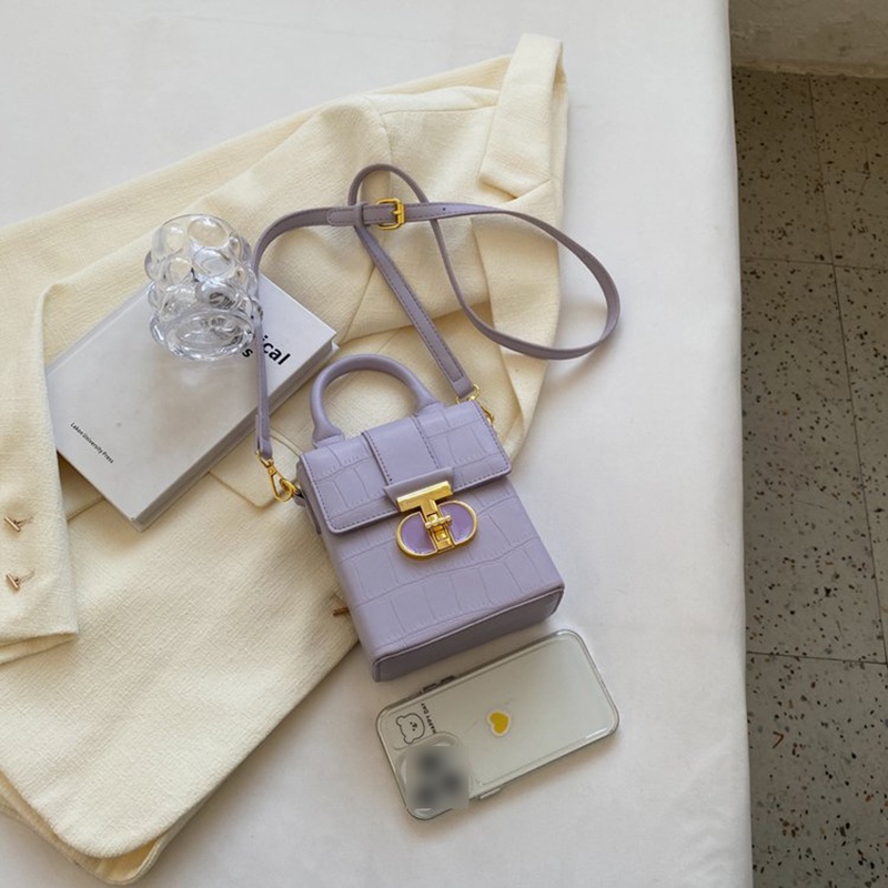 Túi Đeo Chéo Đựng Điện Thoại Đơn Giản Thời Trang Nhật Hàn Dành Cho Nữ