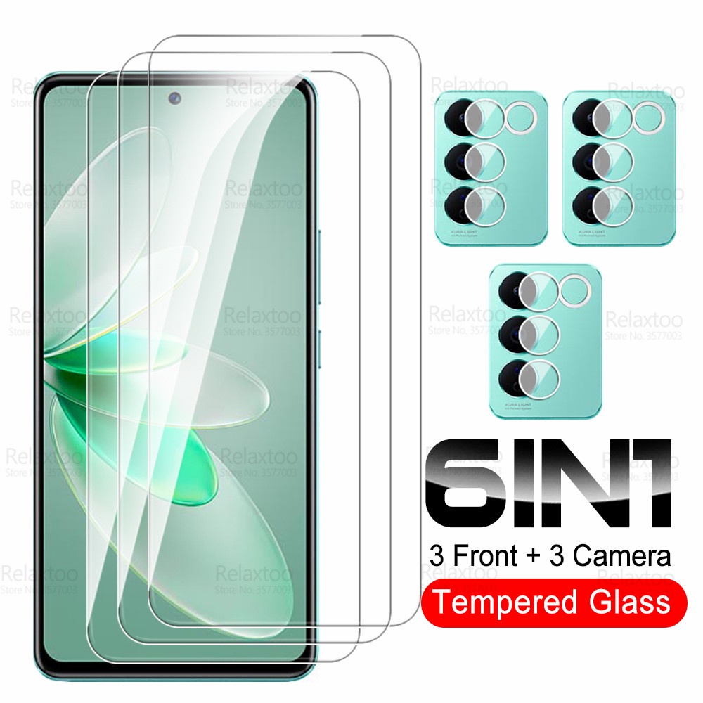 Kính Cường Lực 6 Trong 1 Bảo Vệ Camera Cho Vivo V27E 4G Vivov27E 2023 Vivi V 27E V27 E 6.62 "