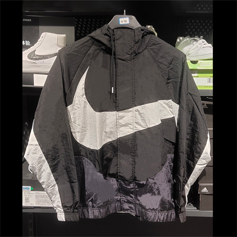 Áo Khoác Gió Nike 100% Chính Hãng Có Nón Thời Trang Cho Nam