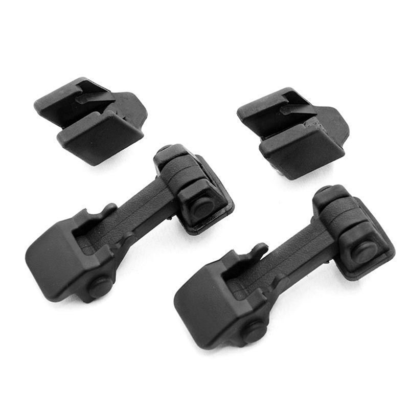 1 cặp Chốt &amp; Giá đỡ mui trước 55395653Af 55395652Ac cho Jeep Wrangler JK 2007-2018