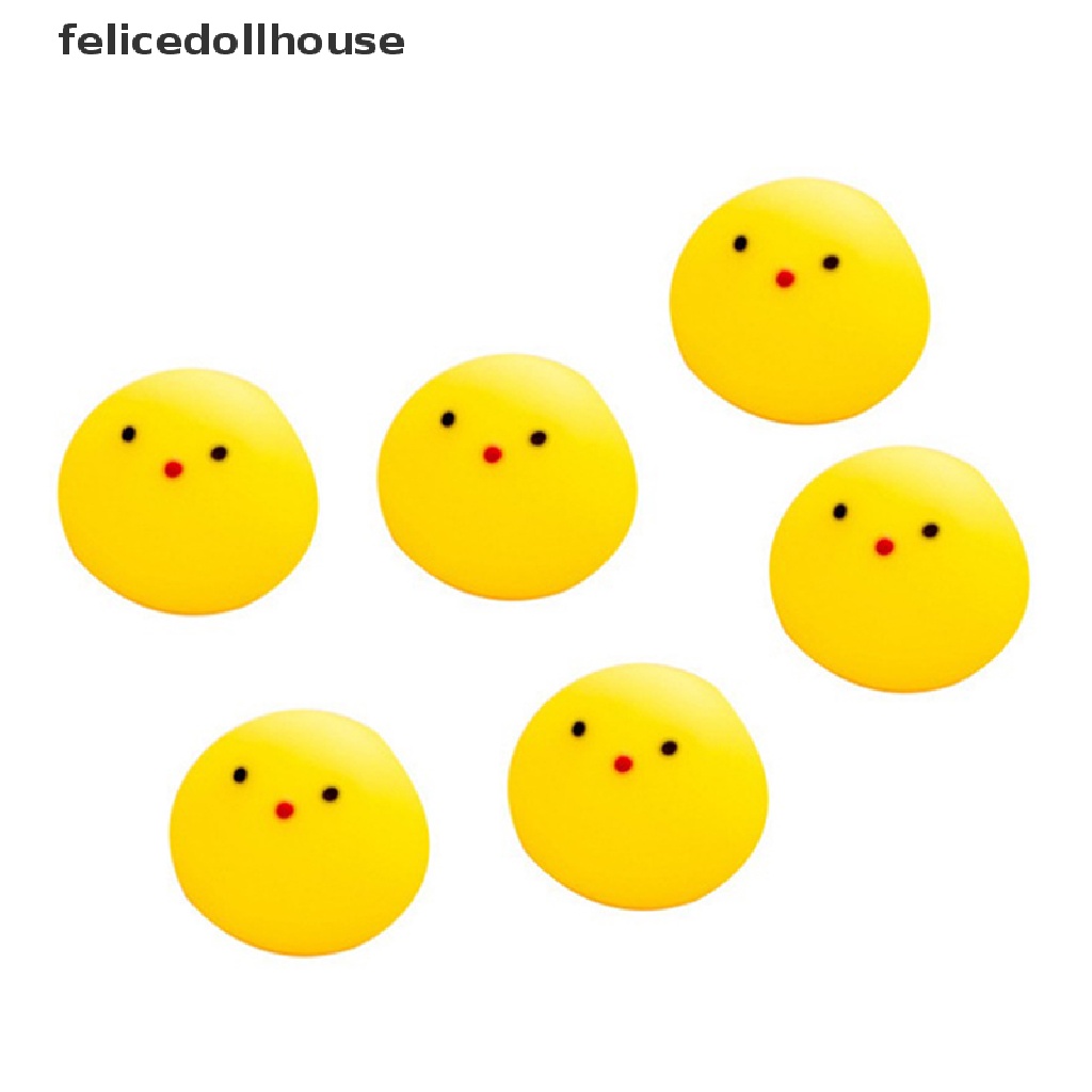 1 Đồ Chơi Mochi Giảm Căng Thẳng Hình Gà Ngộ Nghĩnh