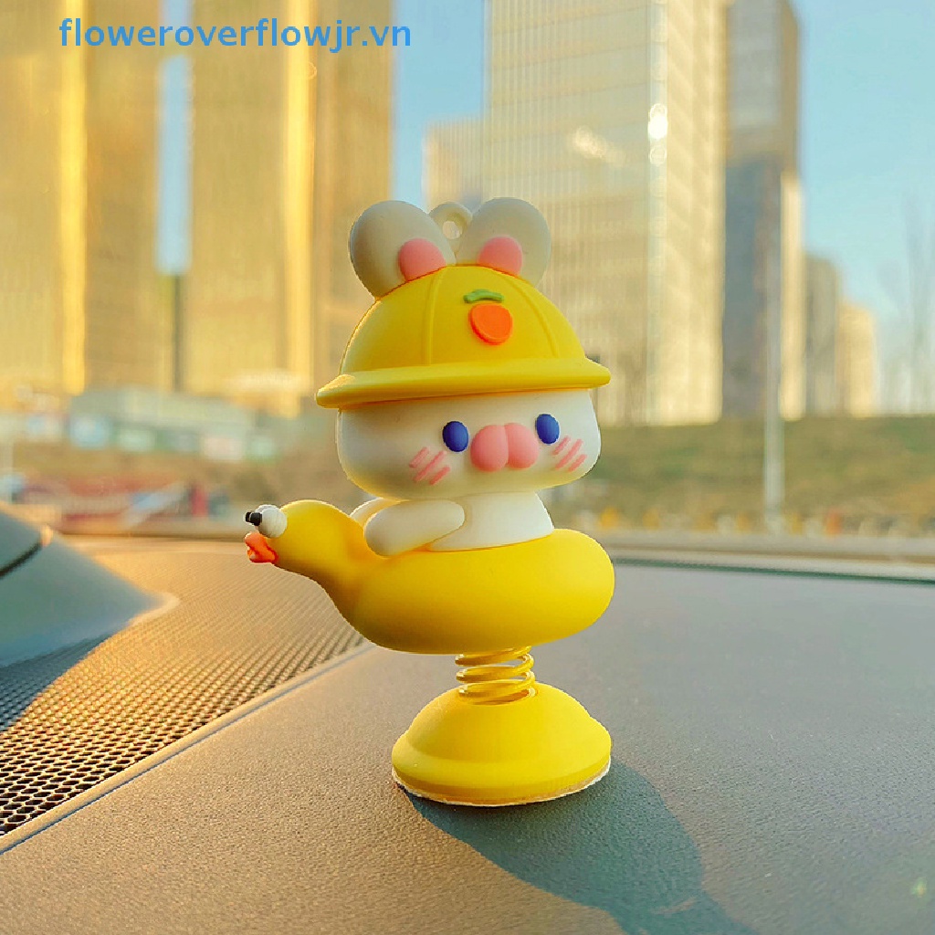 Lò Xo Lắc Đầu Hình Động Vật Dễ Thương Trang Trí Nội Thất Xe Hơi