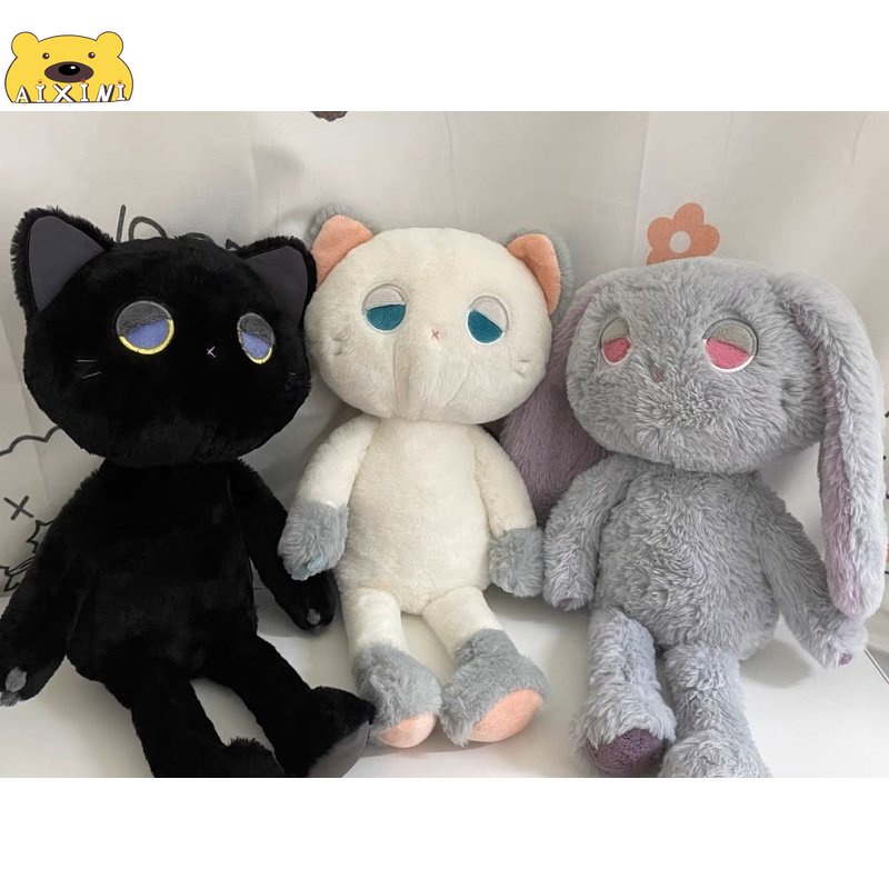 ⭐Noc⭐Gấu Bông Mèo  Búp bê mèo đen  Đồ chơi sang trọng  Quà tặng trẻ em  Quà sinh nhật