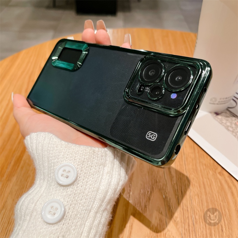 Ốp Điện Thoại Tráng Gương in Logo Cho Xiaomi Redmi Note 12 11 10 9 Pro 10S 9S