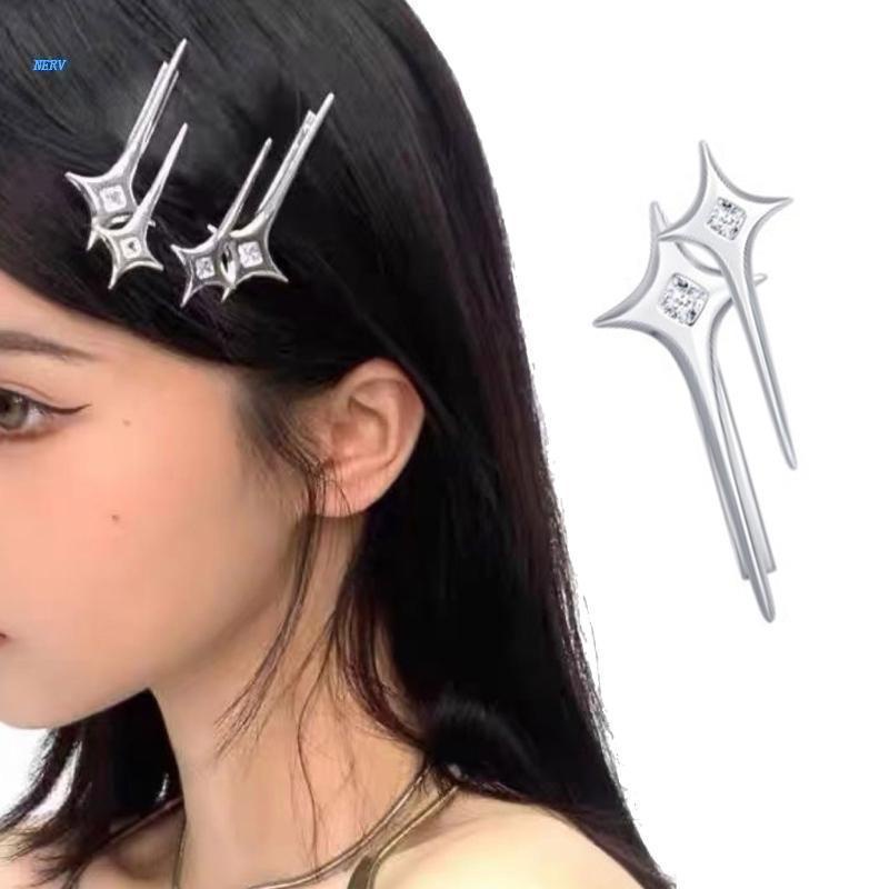 Kẹp Tóc Kim Loại Hình Ngôi Sao Dễ Thương