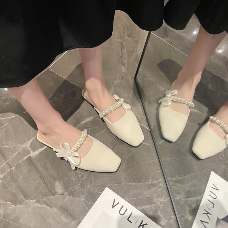 Dép Lười Chống Trượt Đơn Giản Thời Trang Hàn Quốc Cho Nữ