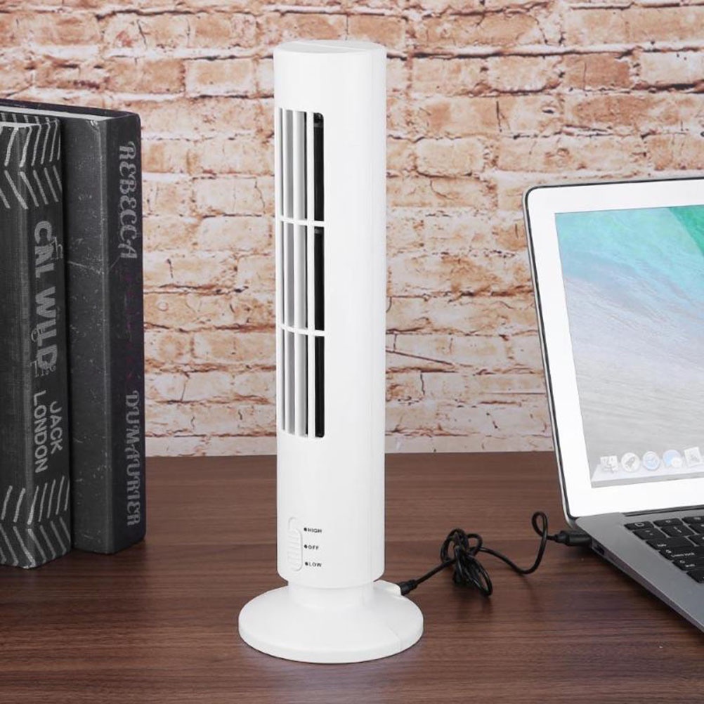 Quạt Làm Mát Không Cánh Dạng Tháp Đứng Mini Để Bàn Văn Phòng / Nhà Ở