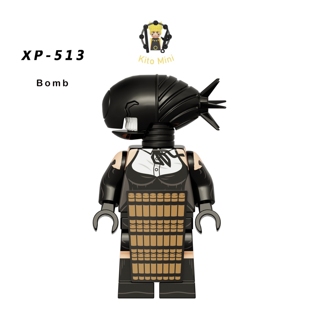 Mô Hình Lắp Ráp Chainsaw Man Minifigures Người Cưa Sợi Xích Nhân Truyện Tranh Anime Vật Hoạt Hình KT1067
