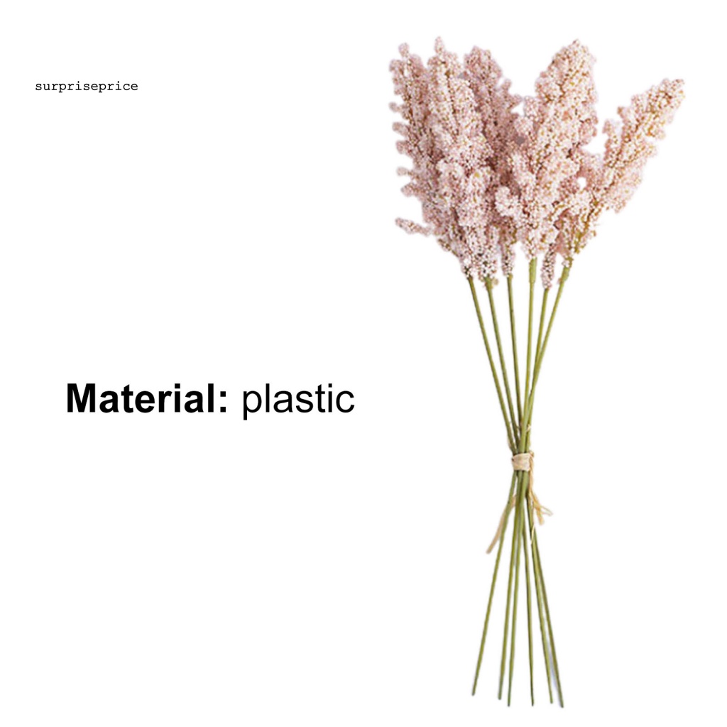 Bộ 6 Bông Hoa Giả Dùng Trang Trí Nhà Cửa / Tiệc Cưới