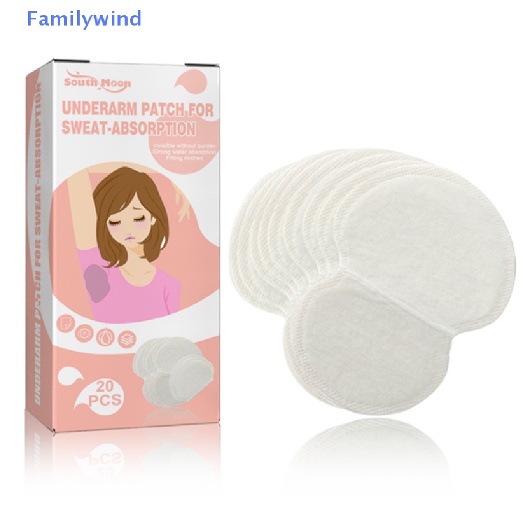 Set 20 Miếng Dán Thấm Hút Mồ Hôi Cho Vùng Da Dưới Cánh Tay