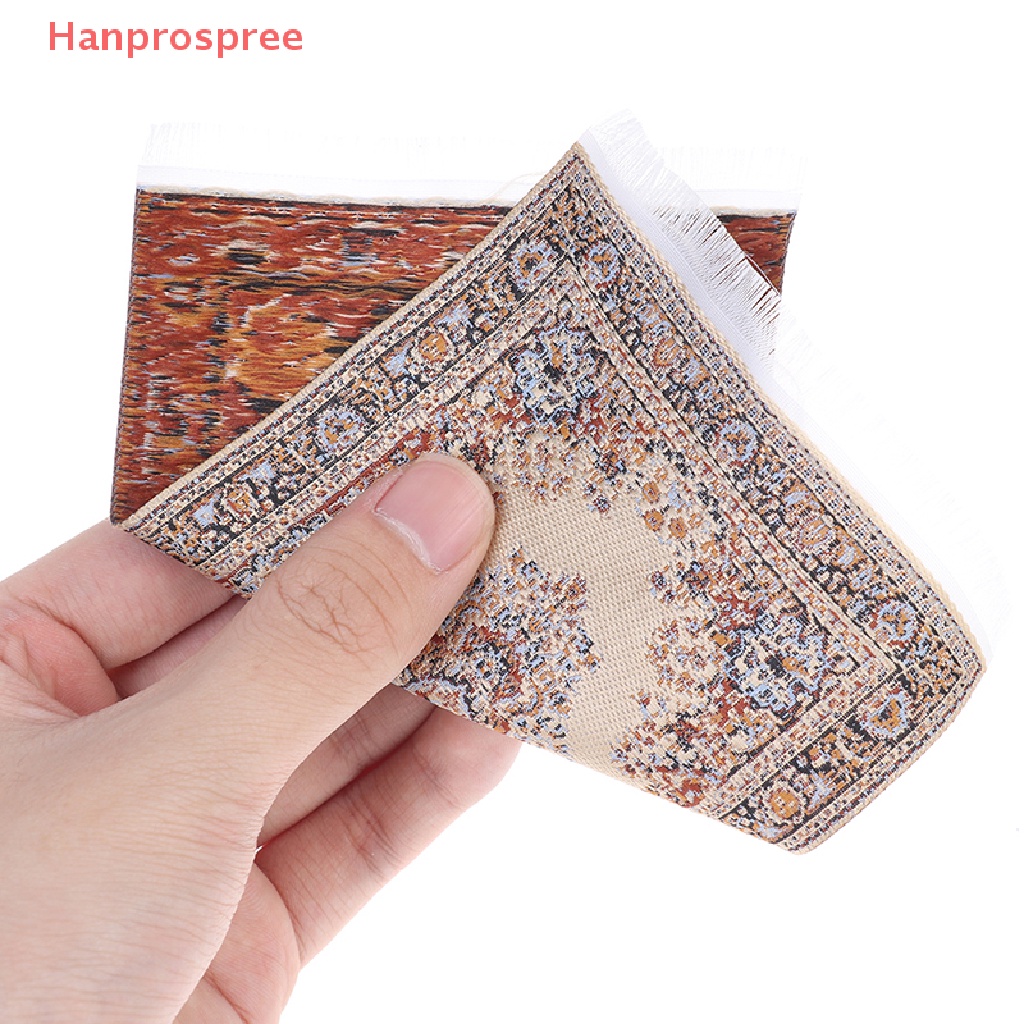 1 Thảm Lót Sàn Thổ Nhĩ Kỳ Tỉ Lệ 1: 12 Trang Trí Nhà Búp Bê