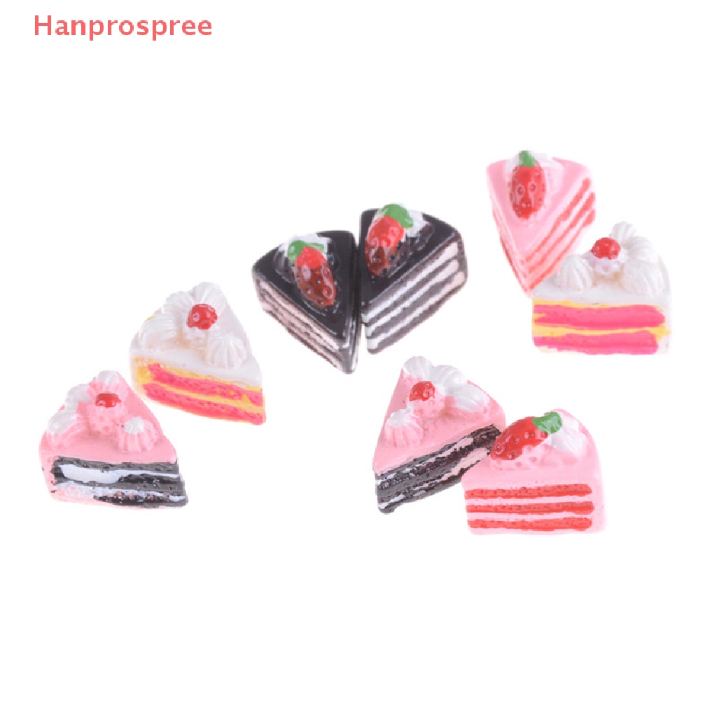 Set 2 Mô Hình Bánh Ngọt 1 / 12 Dùng Trang Trí Nhà Búp Bê Diy