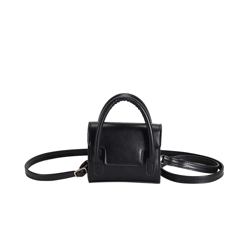 Túi Đeo Chéo Mini Hình Vuông Màu Sắc Trơn Thời Trang Mùa Xuân 2023 Dành Cho Nữ