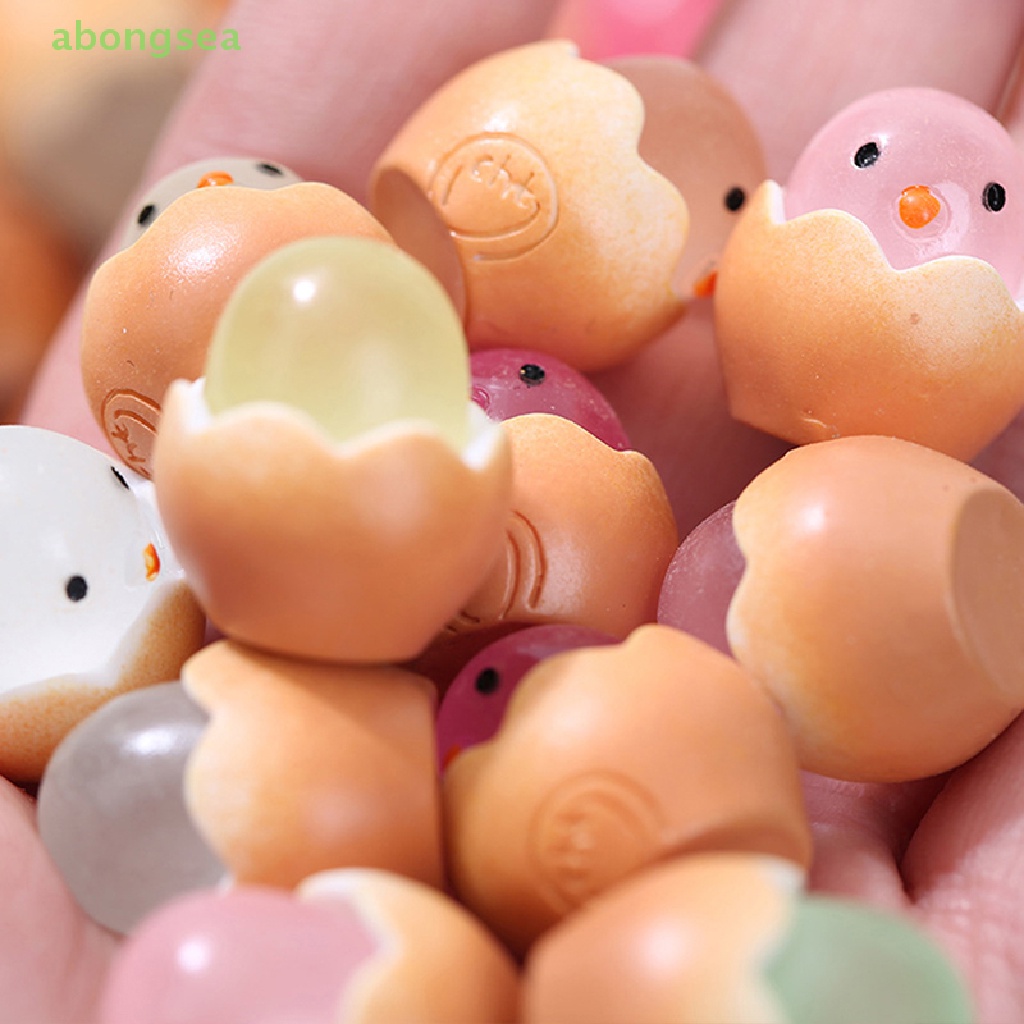 Set 6 Đồ trang trí Động Vật Bằng Nhựa Phát Quang Dễ Thương Trang Trí Nhà Búp Bê