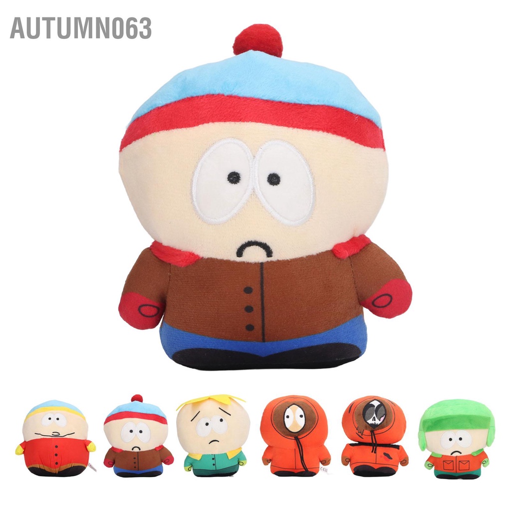 Autumn063 Đồ chơi sang trọng mềm Búp bê nhồi bông Biểu cảm dễ thương Bông PP Làm đầy Hình hoạt hình cho trẻ em