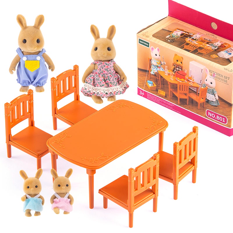 Mô Hình Nội Thất Xinh Xắn Dùng Để Trang Trí Nhà Búp Bê