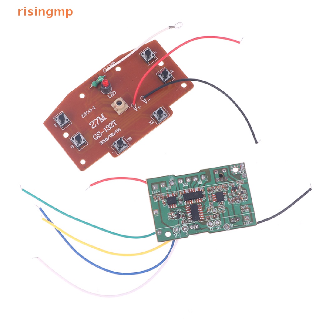 Bảng Mạch Truyền Nhận Tín Hiệu PCB 6CH 2.4G Chất Lượng Cao 27MHz Cho Xe Đồ Chơi Điều Khiển Từ Xa