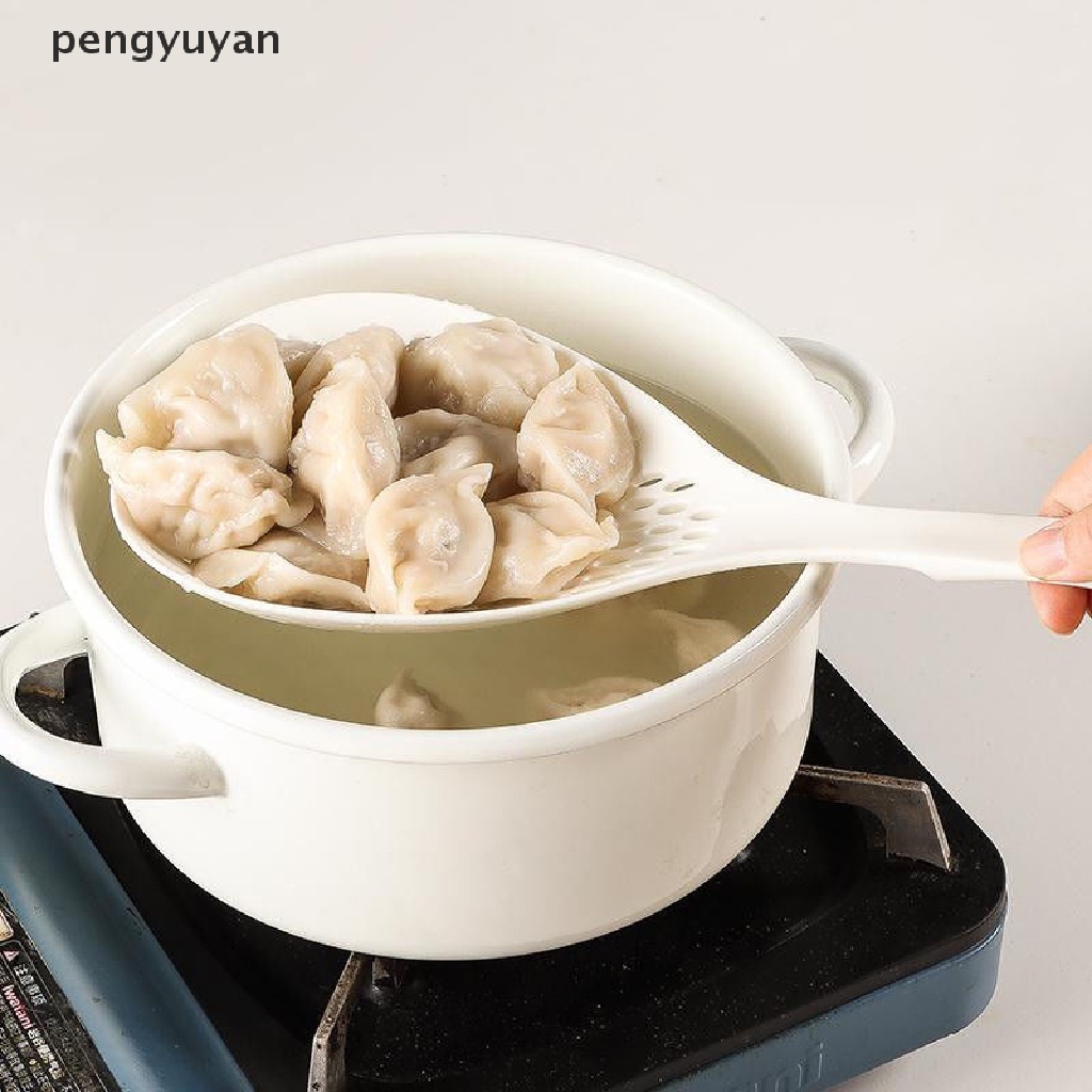 [pengyuyan] Muôi Lưới Lọc Cán Dài Bằng Nylon Phong Cách Nhật Bản Cho Nhà Bếp [Mới]