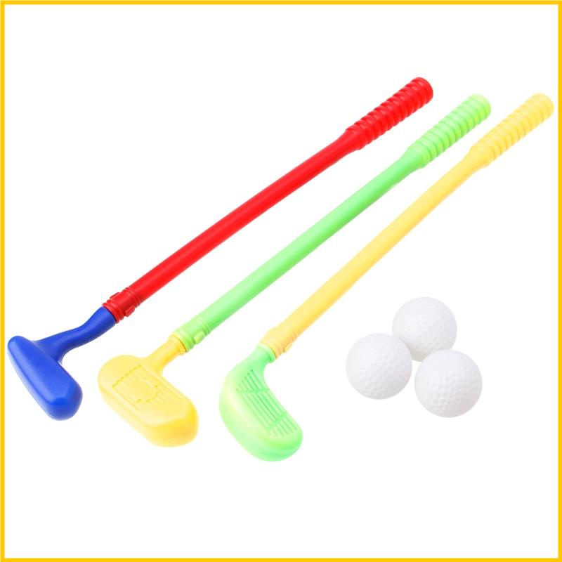 Đồ Chơi Sân Golf Trong Nhà Dành Cho Trẻ Em w / 3Club 3