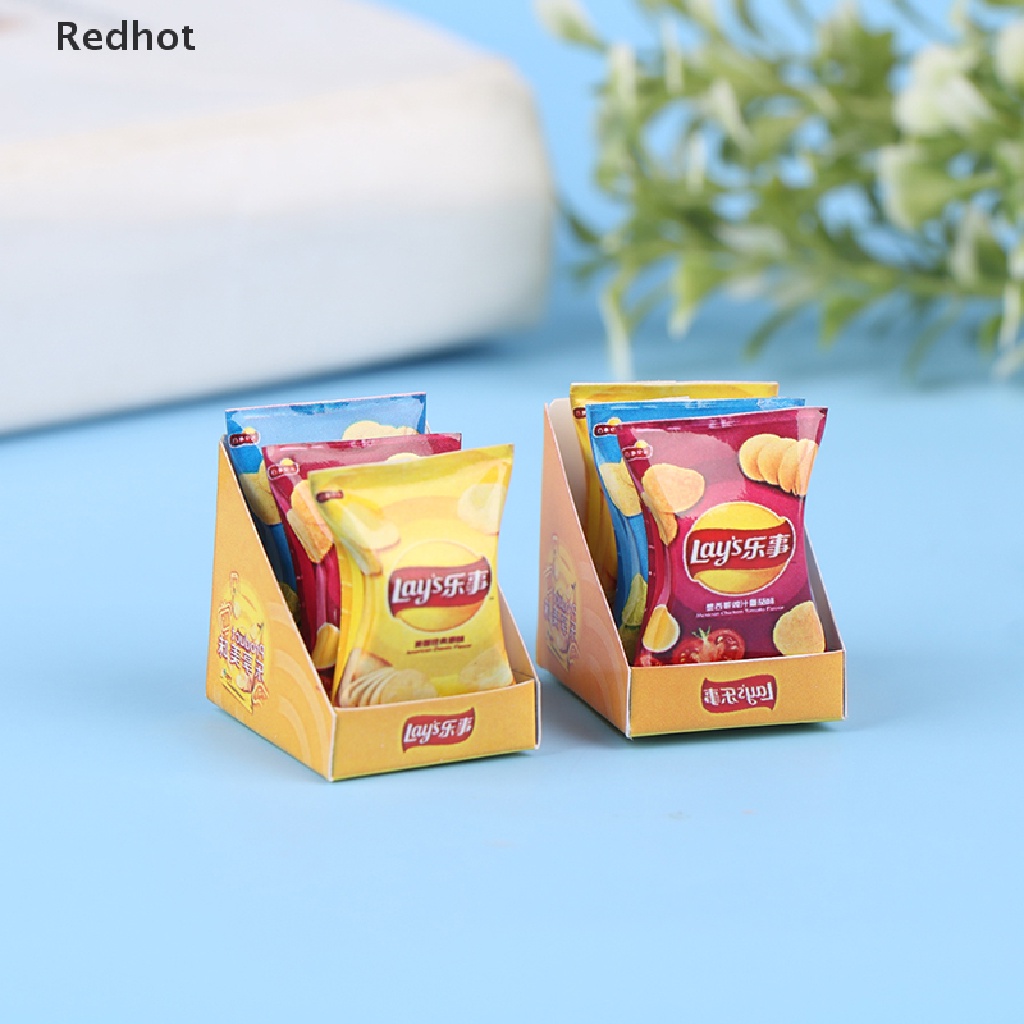 1 Bộ Đồ Chơi Khoai Tây Chiên Mini Tỉ Lệ 1: 12 Trang Trí Nhà Búp Bê