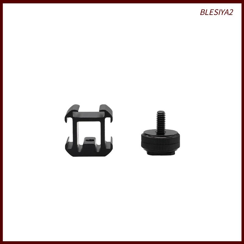 [Besiya2] Hot Shoe 4 Vít Nối Dài Cho Đèn Chụp Ảnh