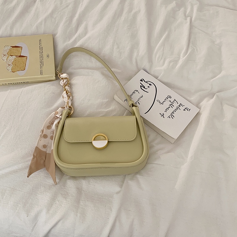 Túi Đeo Vai Hình Vuông Cỡ Nhỏ Phối Dây Đeo Sợi Xích Thời Trang Mùa Hè Cho Nữ