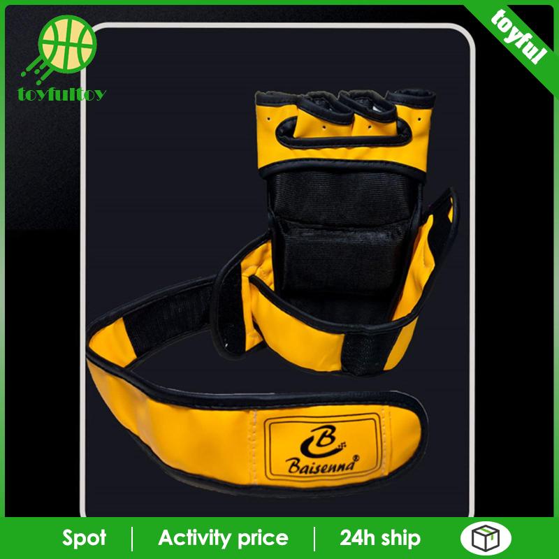 Găng Tay Hở Ngón Tập Đấm Bốc Chuyên Dụng