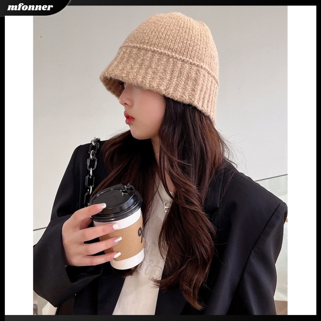 Nón Len Trùm Đầu Màu Trơn Thời Trang Cho Nữ