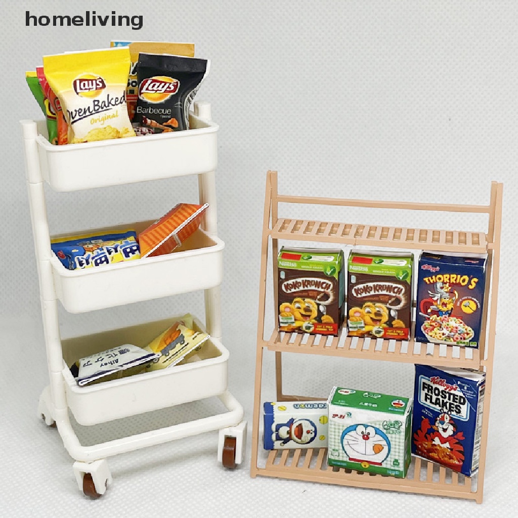 Đồ Chơi Mô Hình Thức Ăn Siêu Thị Mini Cho Nhà Búp Bê