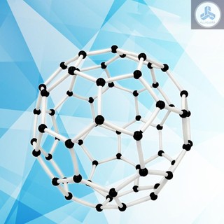 444PCS Molecular Model Kit Set (196 Atoms Model+244 Link Keys+ 3 Orbitals +1 T ool) Portable for Student/ Teaching/ Lab