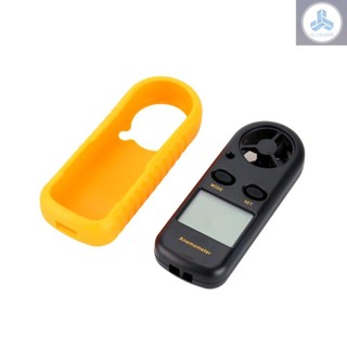 Mini LCD Digital Anemometer Wind Speed Air Velocity Temperature Measuring with Backlight