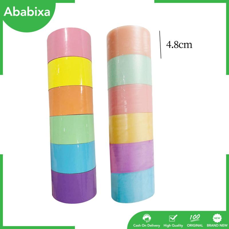 [Ababixa] X Băng Dính Bóng Nhiều Màu Di Động Trang Trí Đồ Chơi Làm Đồ Thủ Công DIY