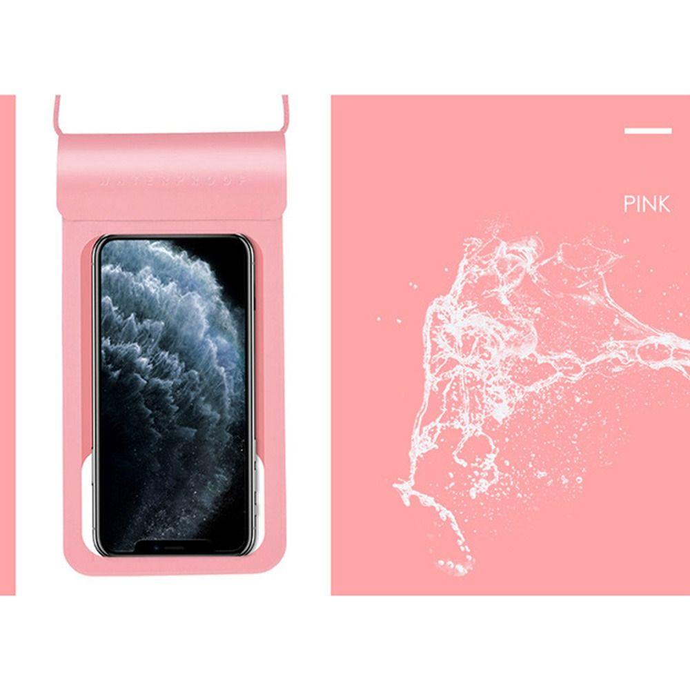 CHOOKEY Túi Đựng Điện Thoại Bằng TPU Trong Suốt Chống Nước Chống Bụi Dùng Được Màn Hình Cảm Ứng