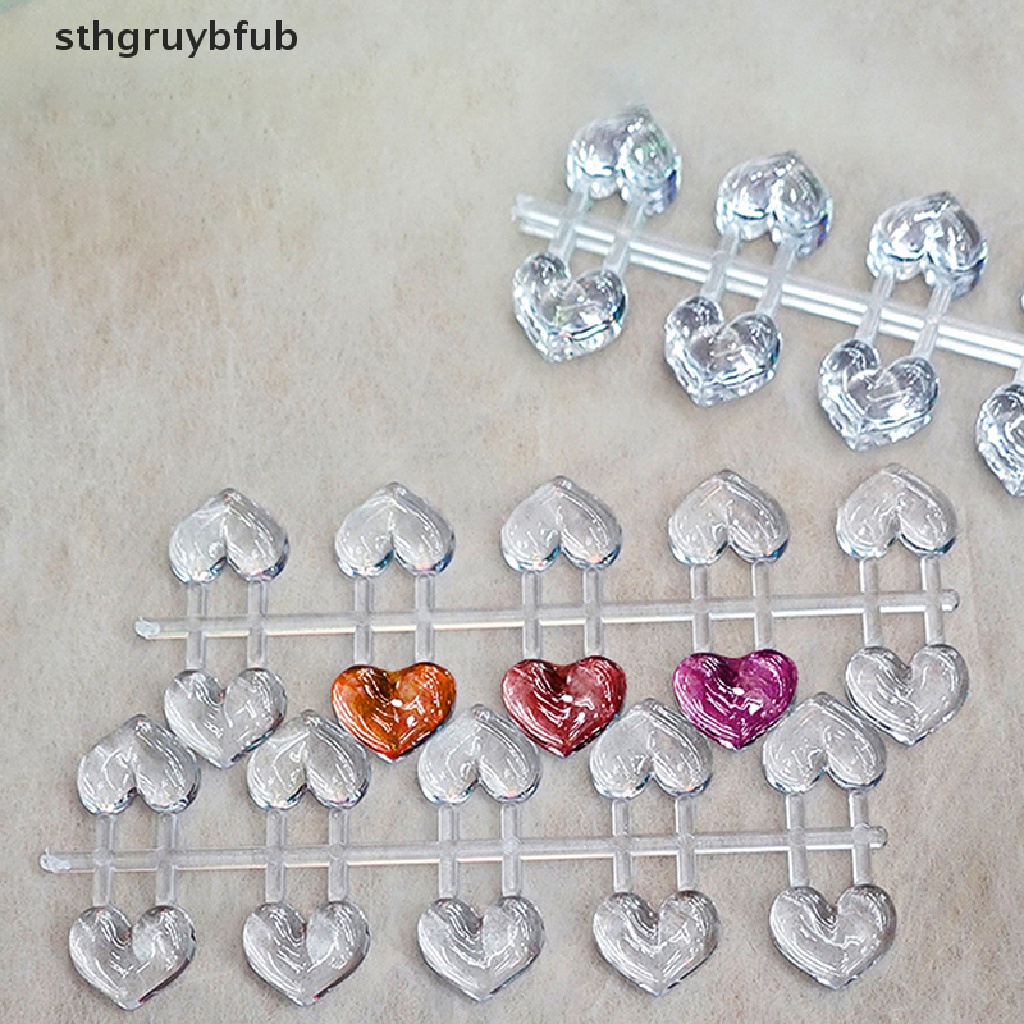 Set 100 / 100 Móng Tay Giả Trưng Bày Màu Sắc