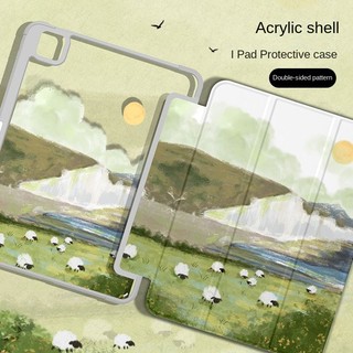 Ốp Máy Tính Bảng Bằng acrylic Chống Rơi Cho iPad Air5 2021 Pro 11 gen9 gen8 gen710.2 7th 8th Air3 / Pro 10.5 mini4 / 5