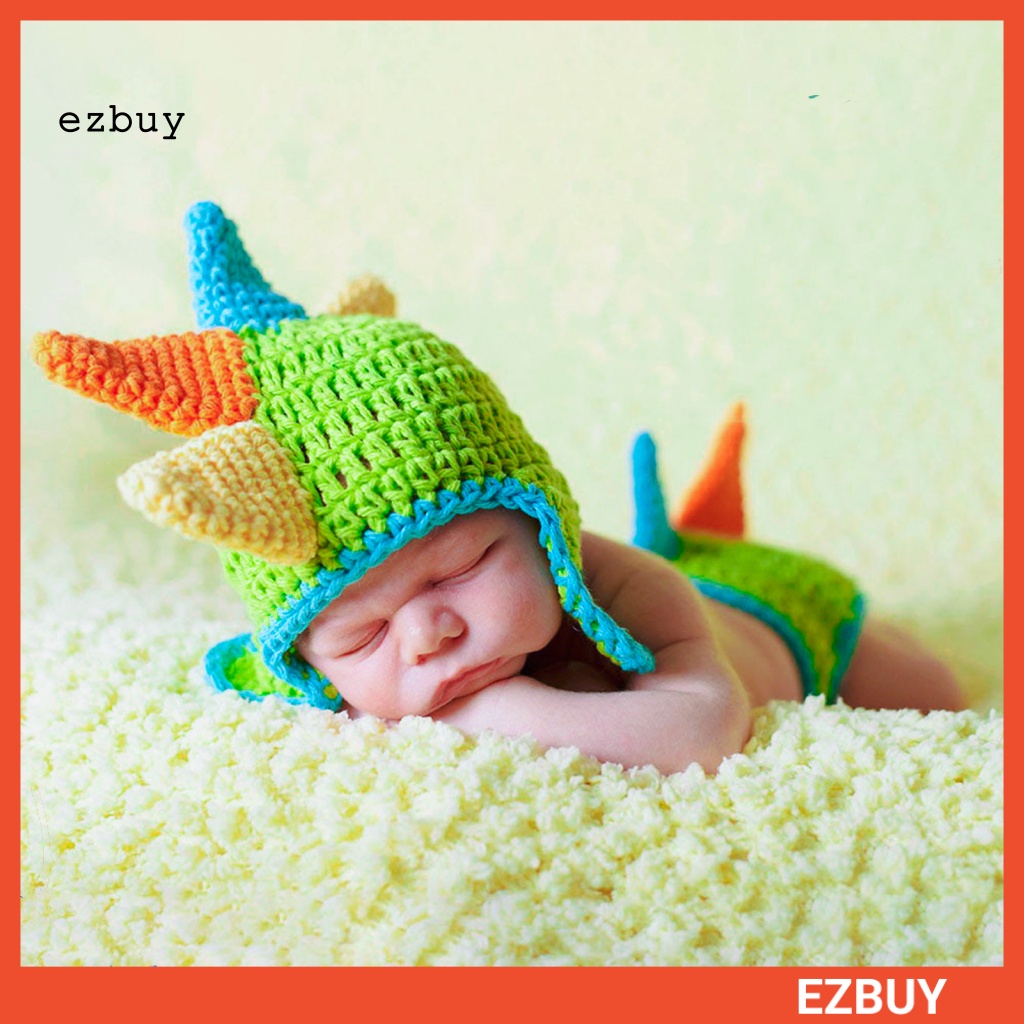 1 Bộ Trang Phục Chụp Ảnh Bằng Vải Cotton Mềm Mại In Họa Tiết Hoạt Hình Dễ Phối Đồ Cho Bé Sơ Sinh