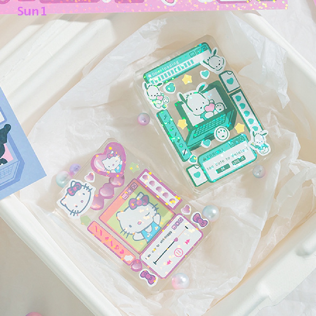 Sun1 &gt; Hình Dán Hoạt Hình Sanrio Cinnamoroll Melody Girl Dễ Thương Trang Trí Sổ Tay Kế Hoạch Diy