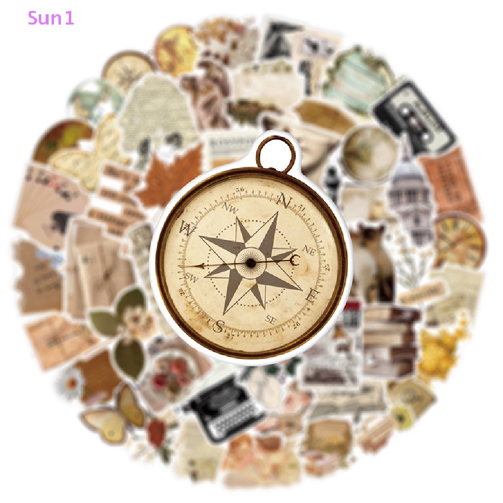 Set 50 Hình Dán Graffiti Nghệ Thuật Dùng Để Trang Trí Điện Thoại / Ván Trượt / Laptop / Xe Hơi