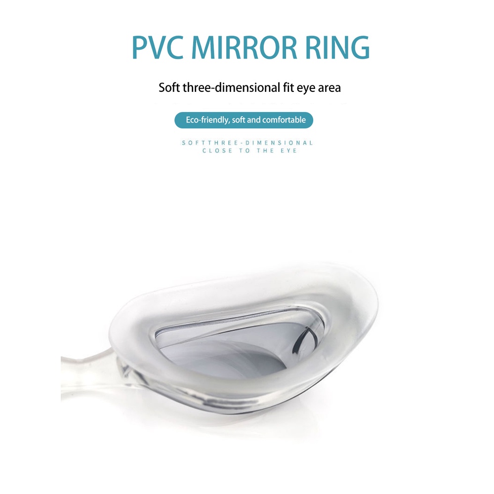 ⚡Còn Hàng⚡Kính Bơi Kính Bơi Chống Sương Mù Chống Nước Uv   Bị Bơi Mùa Hè Cho Trẻ Em Khung Silicon Có Nút  T Tai Mũi