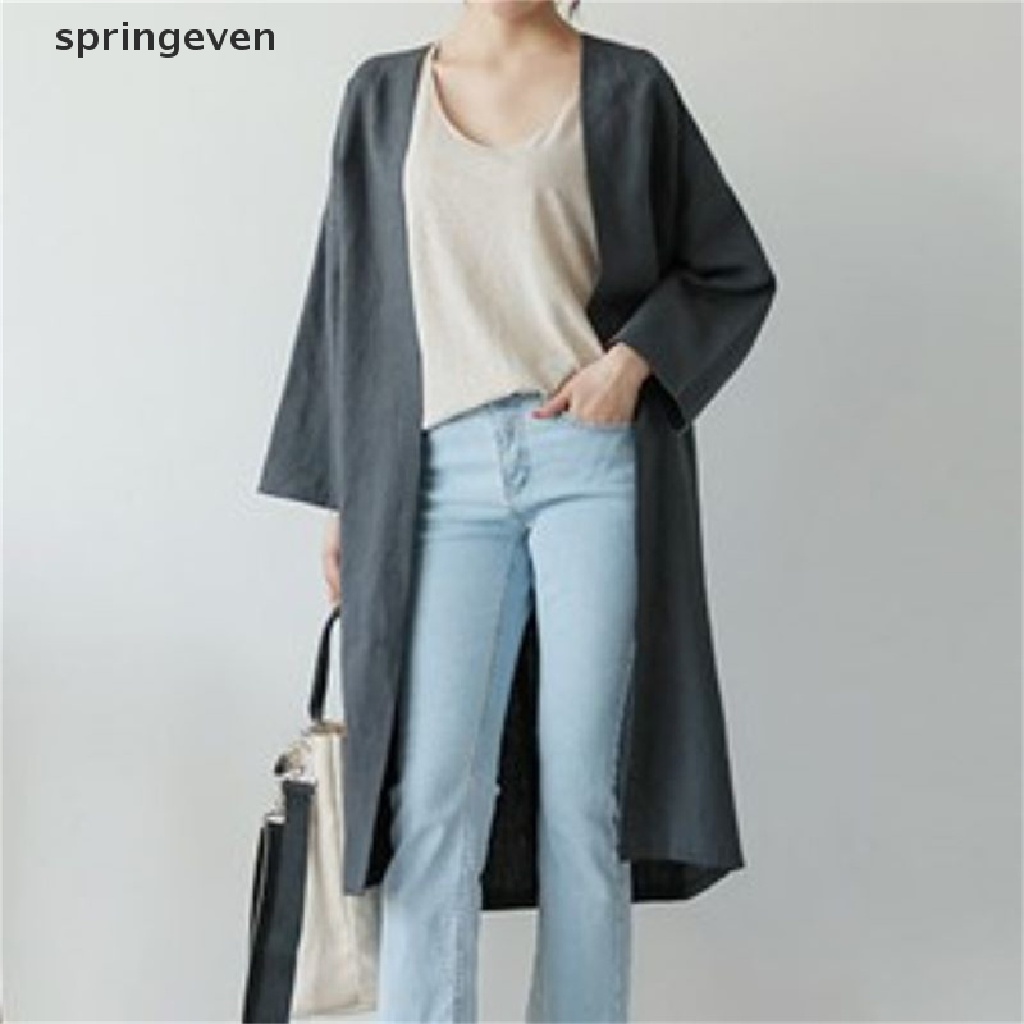 Áo Khoác Cardigan Tay Dài Dáng Rộng Kiểu Vintage Thời Trang Mùa Thu Cho Nữ