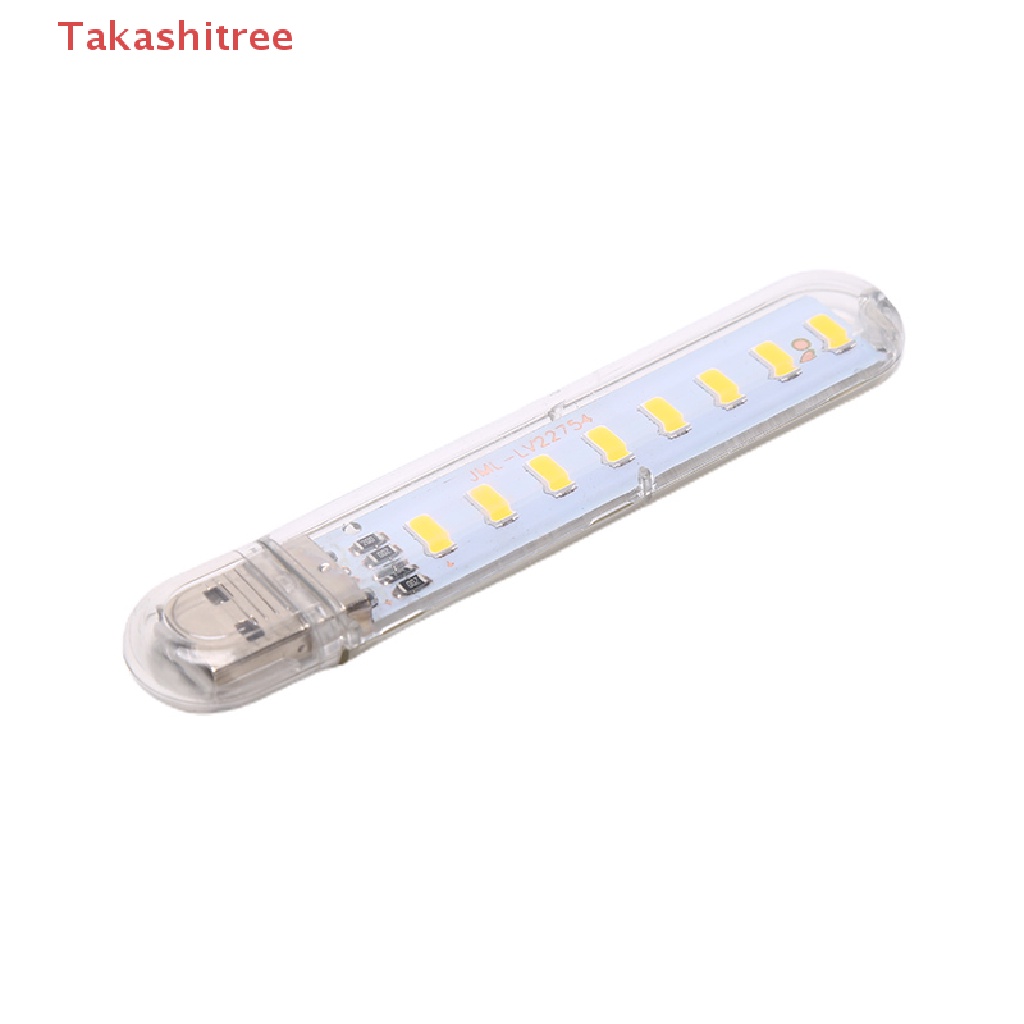 Đèn LED Đọc Sách 8 Bóng SMD 5V Ánh Sáng Trắng Ấm Kết Nối USB