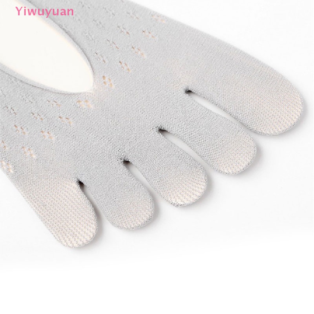 < Yiwuyuan > Vớ Silicon Mỏng Năm Ngón Chống Trượt Thời Trang Dành Cho Nữ Mới