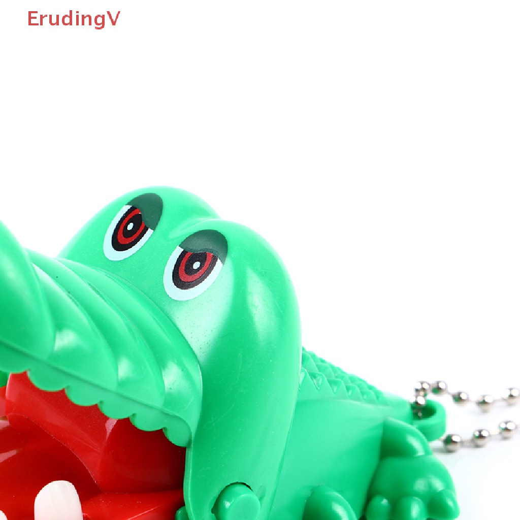 [ErudingV] Đồ Chơi Cá Sấu Cắn Ngón Tay Sáng Tạo Có Móc Khóa [Mới]