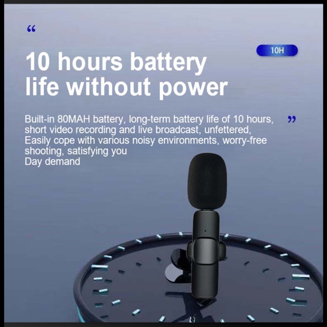 Micro Không Dây Mini Cho Điện Thoại Iphone Android