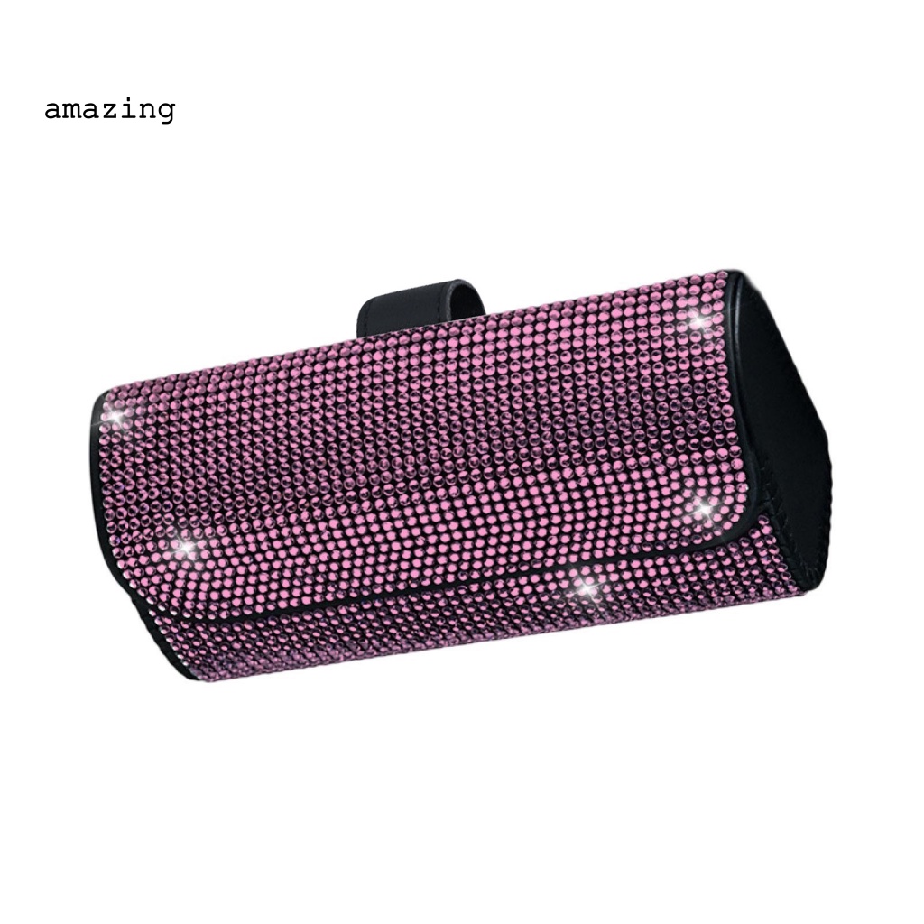 Giá Đỡ Mắt Kính Đính Đá Trang Trí Xe Hơi