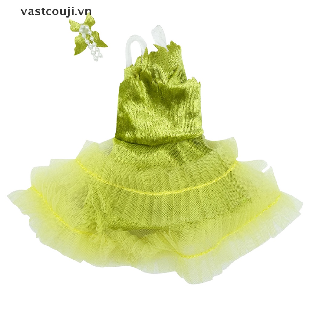 1 Bộ Đầm Thời Trang Xinh Xắn Dành Cho Búp Bê VASTJI 30CM