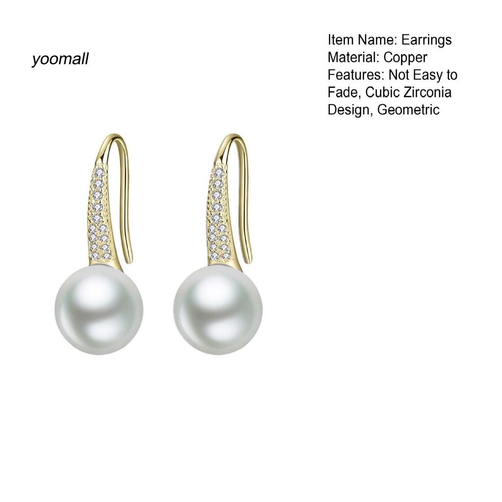 Khuyên Tai Đính Đá Niken Thời Trang Cá Tính Cho Nữ